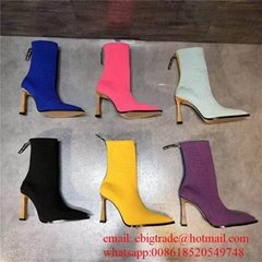 Cheap       Leather Ankle Boots Discount       FIRST boots       Knit Socks boot